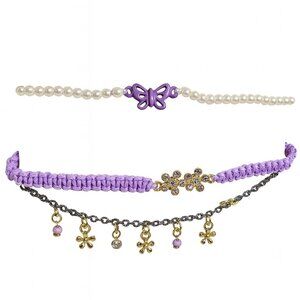 OH Hello Purple Inspired Bracelet‎ Trio
